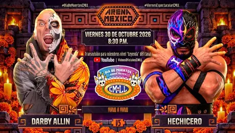 Darby Allin regresa a la Arena México para enfrentar a Hechicero
