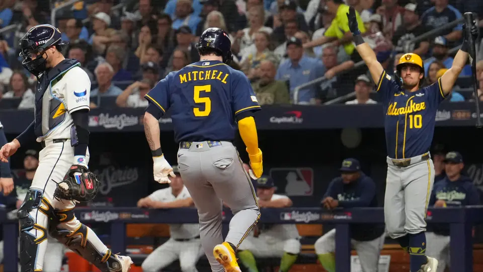 Brewers tiene noche redonda y aplasta 10-1 a Rays, por lo que ya acaricia la Serie Mundial