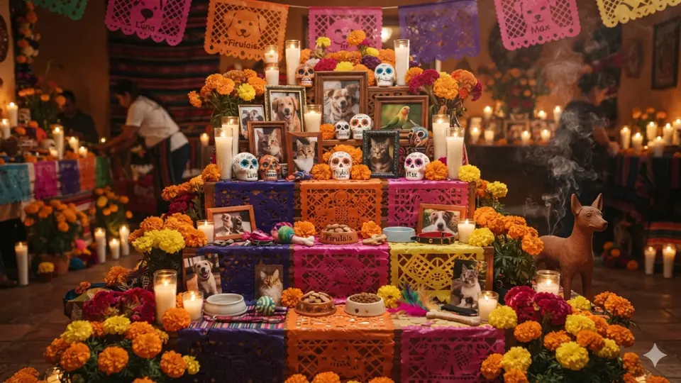 Ofrenda para mascotas: ¿qué poner en el altar de Día de Muertos este 27 de octubre?