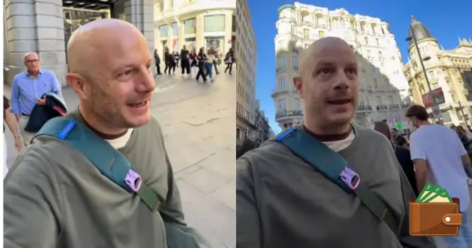 El conductor pensó que había conocido a dos personas amistosas cuando le preguntaron de dónde era, pero después descubrió que le habían robado./Especial