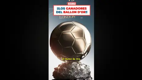 ¡Los ganadores del Balón de Oro 2026!