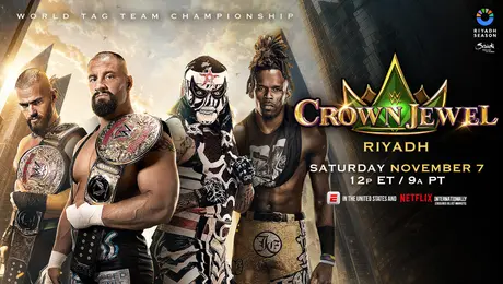 ¡Por más oro! Penta y Je'von Evans buscarán los campeonatos de parejas en Crown Jewel