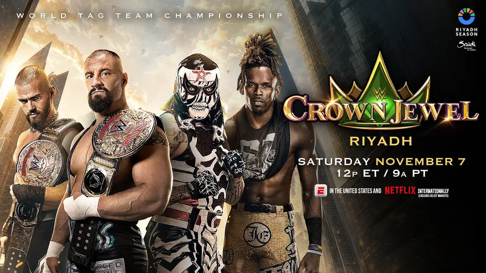 ¡Por más oro! Penta y Je'von Evans buscarán los campeonatos de parejas en Crown Jewel