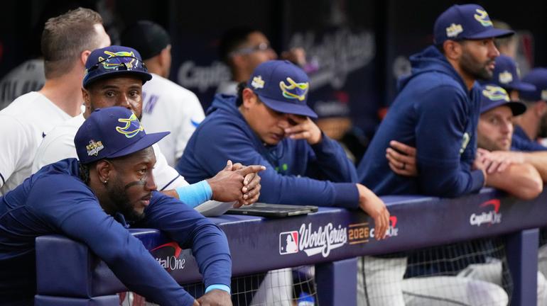 El dugout de Rays luce afligido por la paliza de Milwaukee | AP