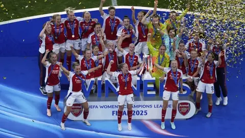 Arsenal disputará el torneo como campeón de la Champions