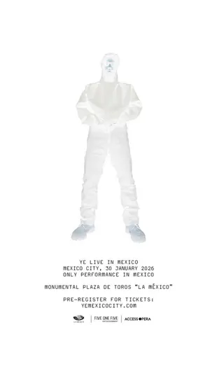 Kanye regresa a México después de 17 años. / Redes sociales