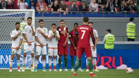 La última vez que México y Portugal se enfrentaron fue en la Confederaciones 2017