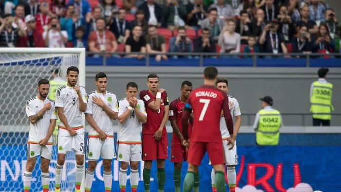 La última vez que México y Portugal se enfrentaron fue en la Confederaciones 2017