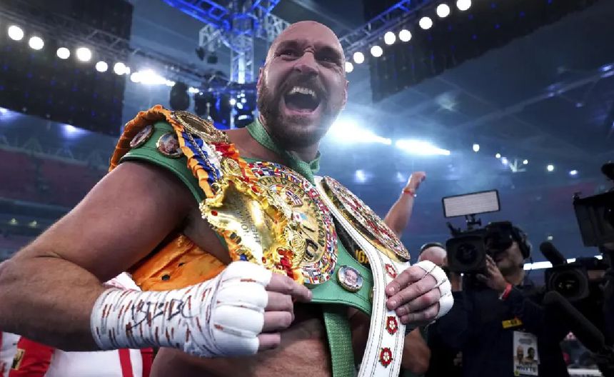 Tyson Fury reveló su regreso al ring