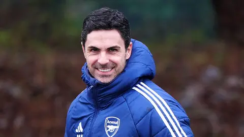 Mikel Arteta, entrenador de los Gunners | AP