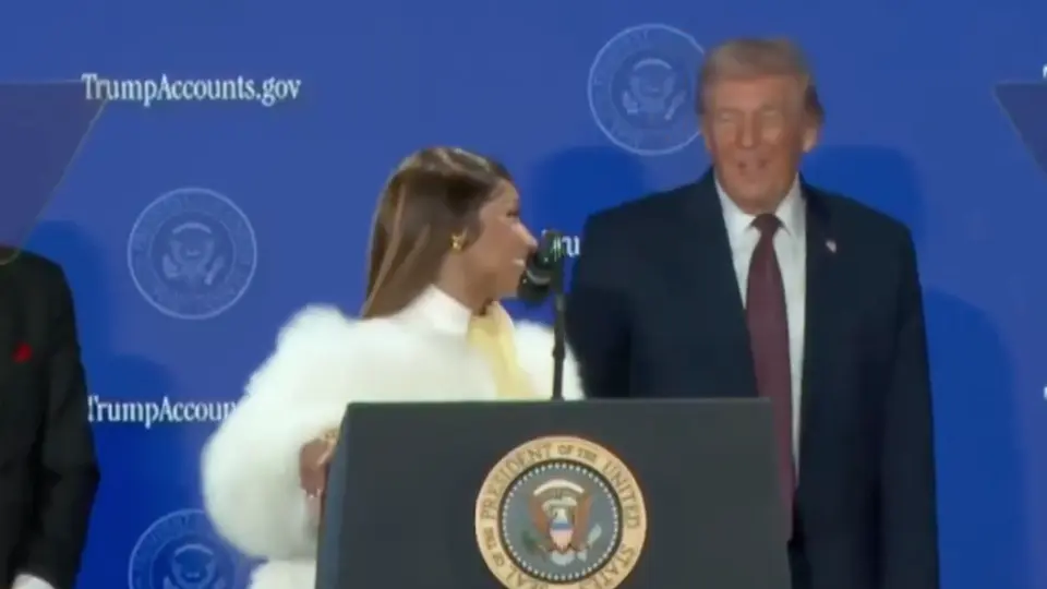 Nicki Minaj expresó este miércoles su apoyo al presidente de Estados Unidos, Donald Trump. / Captura de imagen