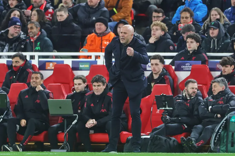 Arne Slot en partido | AP