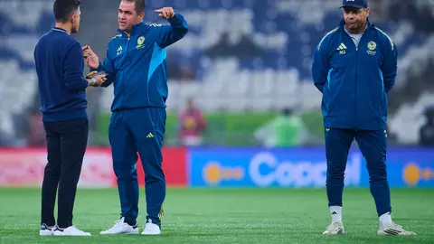 Diego Ramírez y André Jardine durante los Cuartos de FInal contra Rayados de Monterrey en el Apertura 2025 | MEXSPORT