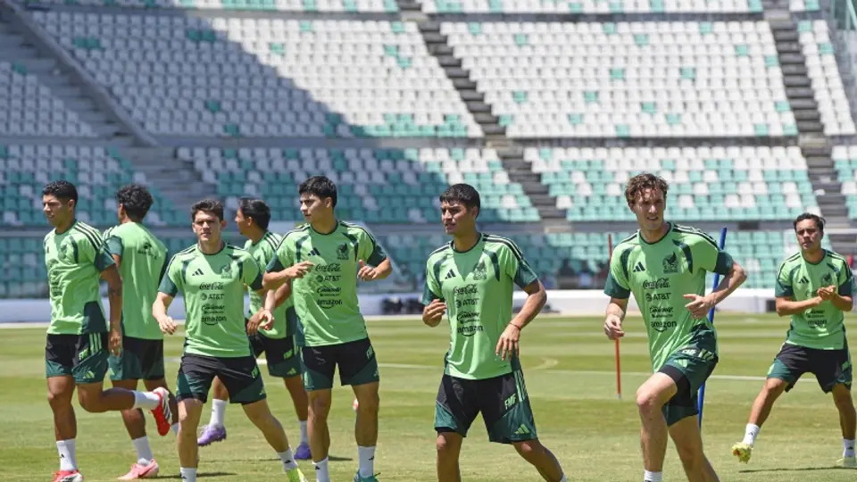La Selección Mexicana en práctica previo al compromiso ante Bolivia