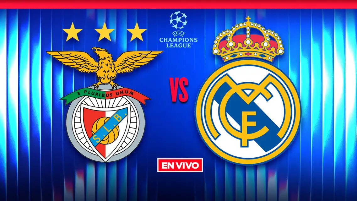 Benfica vs Real Madrid EN VIVO UEFA Champions League Jornada 8