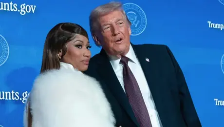 Nicki Minaj se declara “fan número uno” de Donald Trump y anuncia millonaria donación para las “Cuentas Trump”