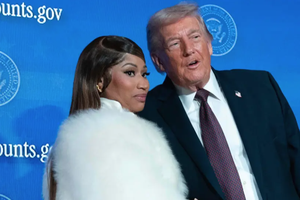 Nicki Minaj se declara “fan número uno” de Donald Trump y anuncia millonaria donación para las “Cuentas Trump”