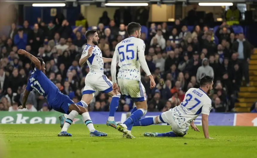 Raheem Sterling en acción con Chelsea en la Temporada 2022-23 | AP