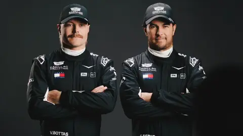 Bottas y Checo | @Cadillac_F1