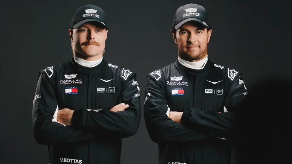 Bottas y Checo | @Cadillac_F1