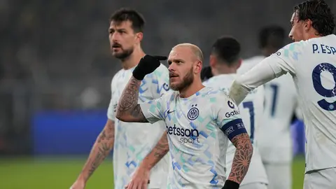 Inter de Milan gana 2-0 a Borussia Dortmund | AP