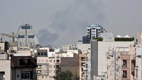 Irán, tras el ataque. / AP