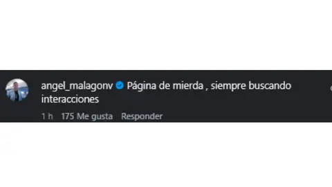 Respuesta de Malagón | CAPTURA DE PANTALLA