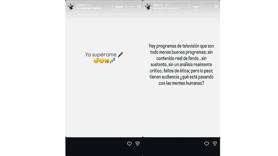 El mensaje de la silbante mexicana | Captura de pantalla: IG: @kigm14