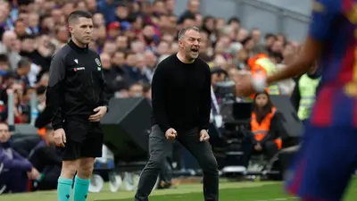 Hansi Flick se mantiene positivo para lograr una remontada ante Atlético de Madrid