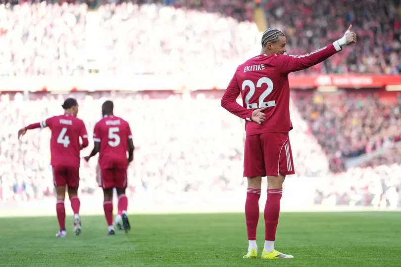 Hugo Ekitike sigue entregando muy buenos resultados como refuerzo de los Reds | AP