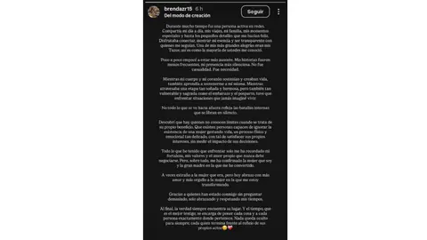 Publicación de Brenda Zúñiga | CAPTURA DE PANTALLA