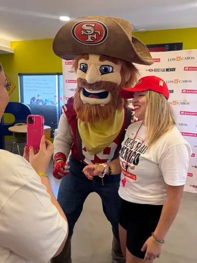 San Francisco 49ers y su vínculo con México | Foto tomada por Laura Valmont