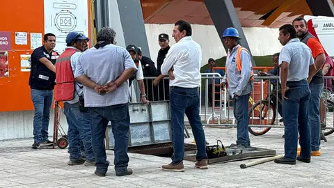 Parte de los trabajos en el Estadio Marte R. Gómez | ESPECIAL