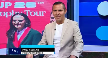 Paul Aguilar en FOX Sports l CAPTURA