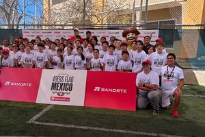 49ers apuestan por México: lanzan programa para llevar el flag football a más de 8 mil escuelas