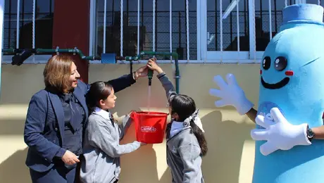 Escuelas con Agua: así funciona el sistema que capta hasta 750 mil litros al año