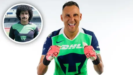 Pumas rinde homenaje a Olaf Heredia con nuevo jersey de portero