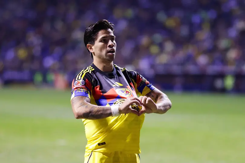 Dávila festejando su gol anotado en contra de Puebla | MexSport