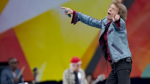 Mick Jagger, vocalista de los Rolling Stones | AP
