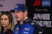 Verstappen habla con los medios en el GP de Japón | AP