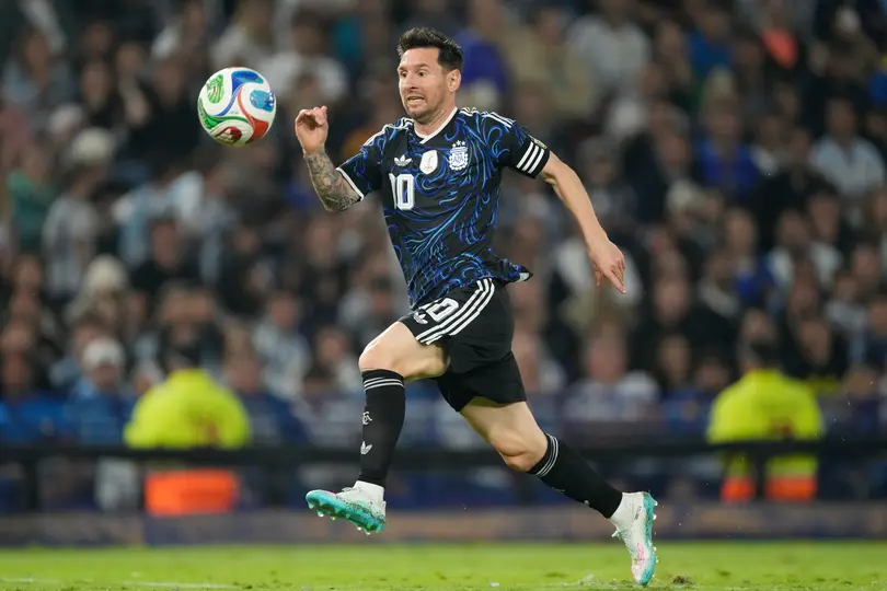 Messi ante Mauritania l AP