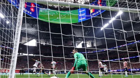 Gol de Bélgica contra Estados Unidos en partido amistoso I AFP