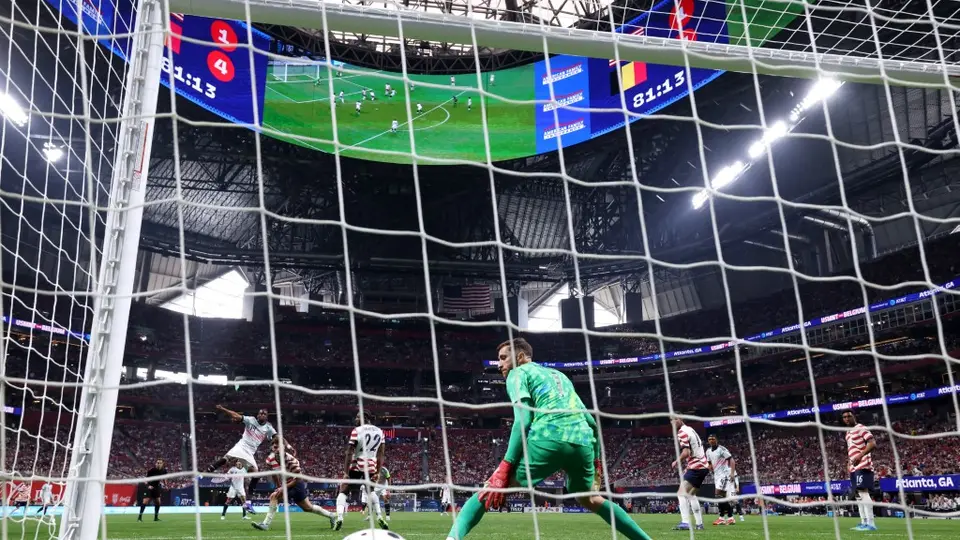 Gol de Bélgica contra Estados Unidos en partido amistoso I AFP