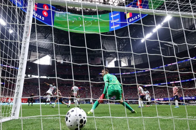 Gol de Bélgica contra Estados Unidos en partido amistoso I AFP
