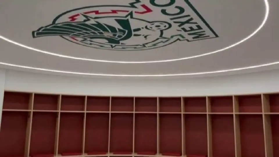 Vestidores del nuevo centro de concentración de la Selección Mexicana I Iliany Aparicio