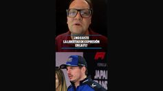 ¿NO EXISTE LA LIBERTAD DE EXPRESIÓN EN LA F1?