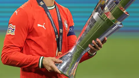 Cristiano Ronaldo como campeón de la Nations League de UEFA l MEXSPORT