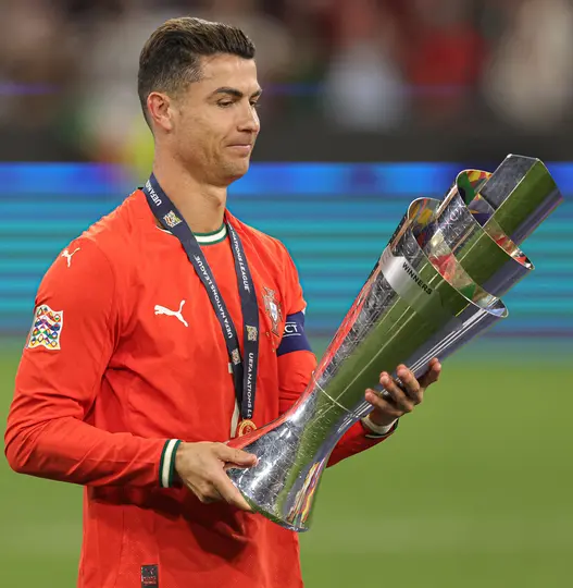 Cristiano Ronaldo como campeón de la Nations League de UEFA l MEXSPORT