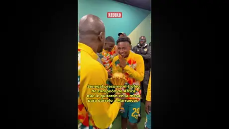 Senegal Presume Trofeo de la Copa Africana de Naciones ante Perú