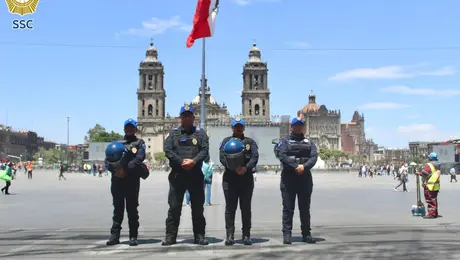 Zócalo CDMX listo para México vs Portugal: SSC despliega operativo y mega pantalla